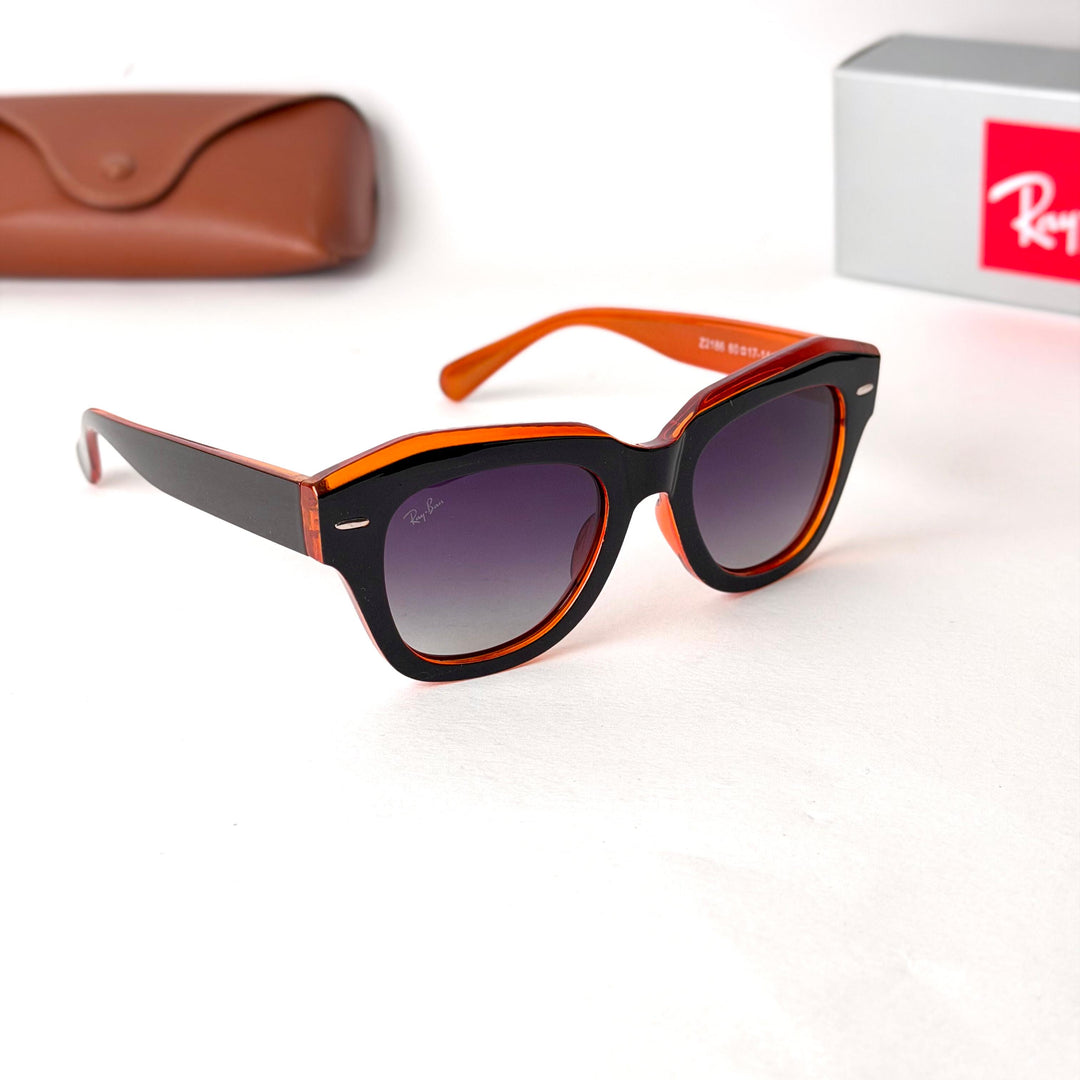 Ray Ban Wayfarer – Black / Amber