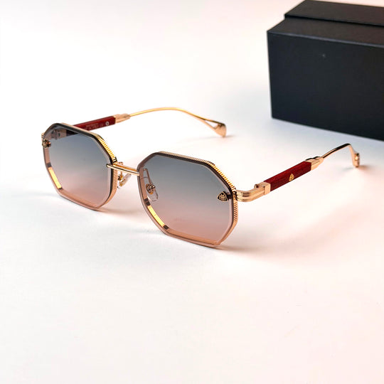 Maybach Octagonal – Rose Gold Grey Gradient