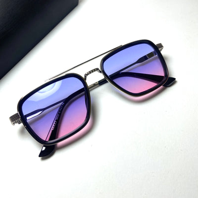 Gucci Square B80 - Blue & Pink