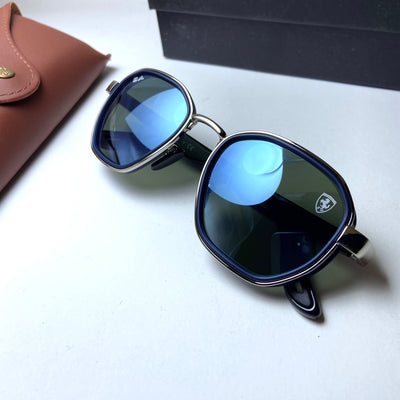 Ray Ban Ferrari  RB3674M - Silver Blue