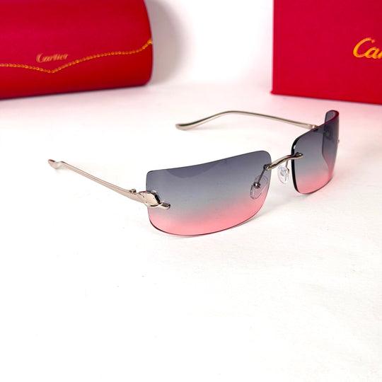 Panthère de Cartier Rimless – Smoke Pink Gradient