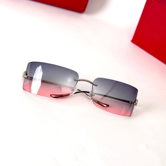 Panthère de Cartier Rimless – Smoke Pink Gradient