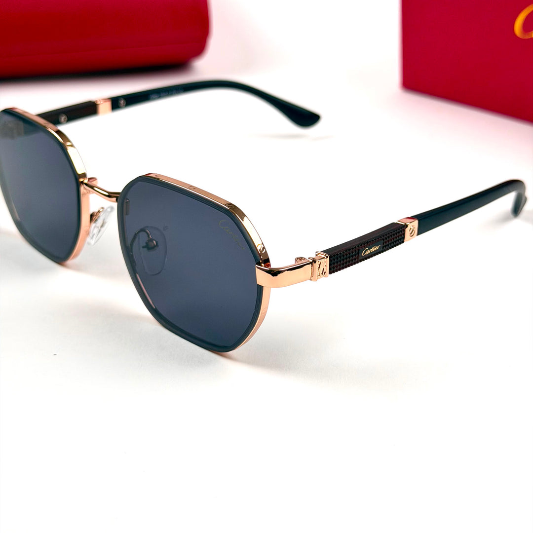 Cartier Octagon Royale – Black Smoke