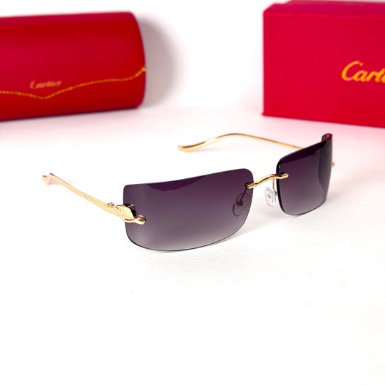 Panthère de Cartier Rimless – Smoke Purple Gradient