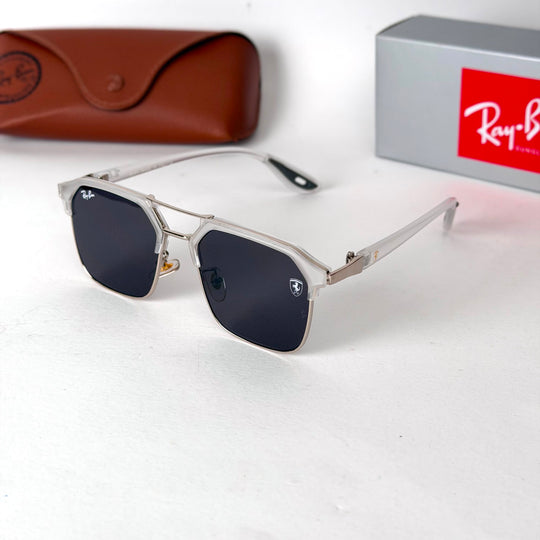 Ray Ban Scuderia Ferrari Hexa - Crystal Clear
