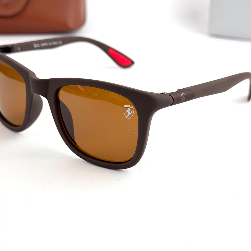 Ray Ban Scuderia Ferrari – Matte Brown