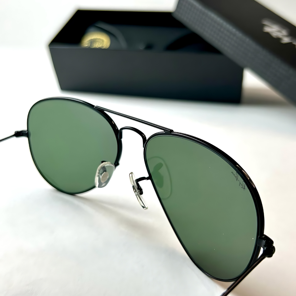 Ray Ban Aviator Large Metal Green N