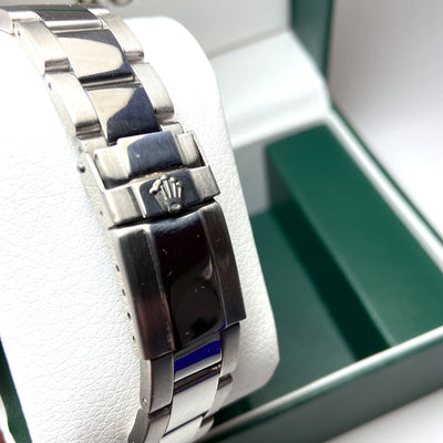 Rolex Date Just Classic For Him - Silver with Dark Gray Dial