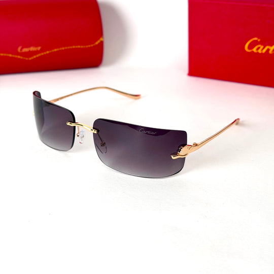 Panthère de Cartier Rimless – Smoke Purple Gradient