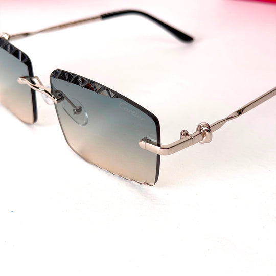Cartier Crystal Rectangle - Smoking Gradient