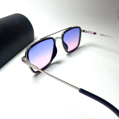 Gucci Square B80 - Blue & Pink