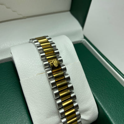 Rolex Date Just Diamond for Her - Black Two-Tone