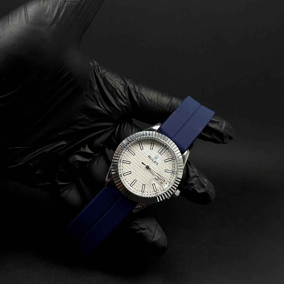 Rolex Datejust – White &amp; Blue