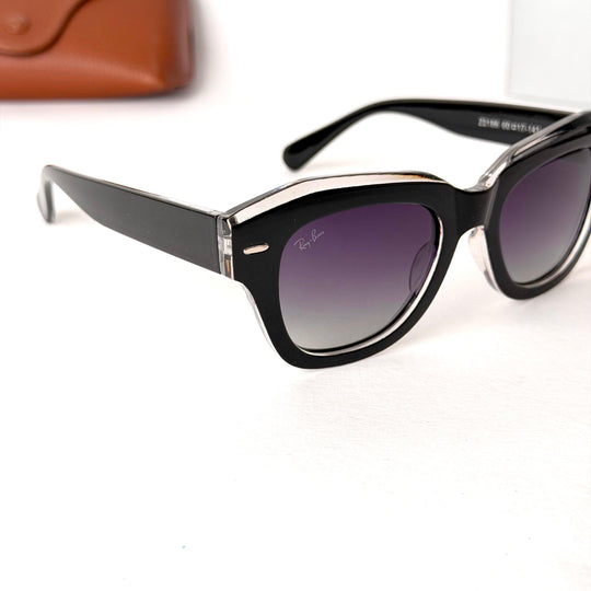 Ray Ban Wayfarer – Black / Crystal Clear