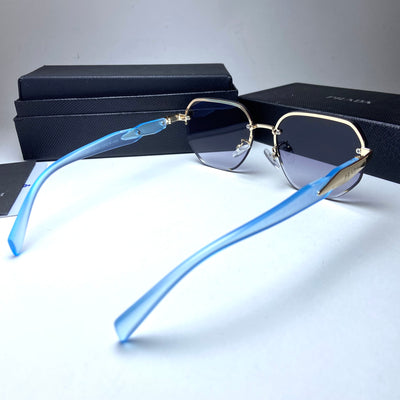 Prada Hexagonal Blue