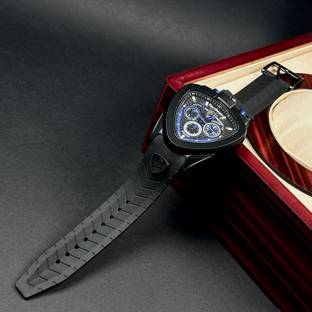 Tonino Lamborghini Spyder Chronograph – Black &amp; Blue