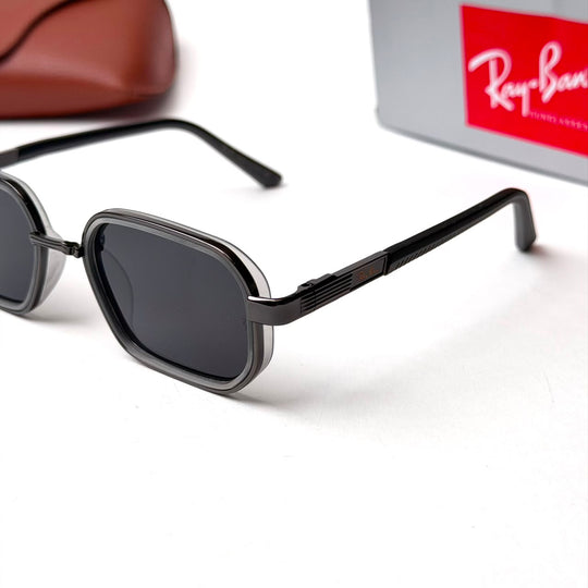 Ray Ban Double Frame Square – Gunmetal Grey