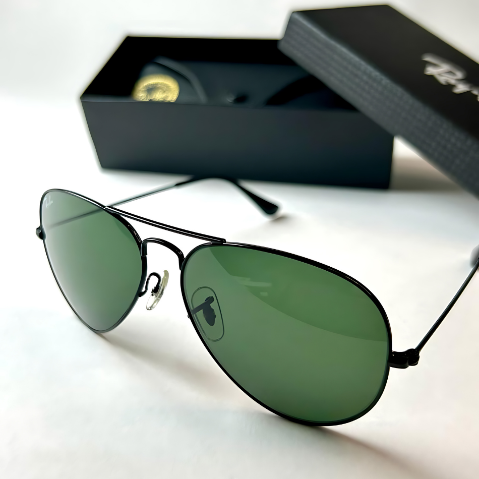 Ray Ban Aviator Large Metal Green N