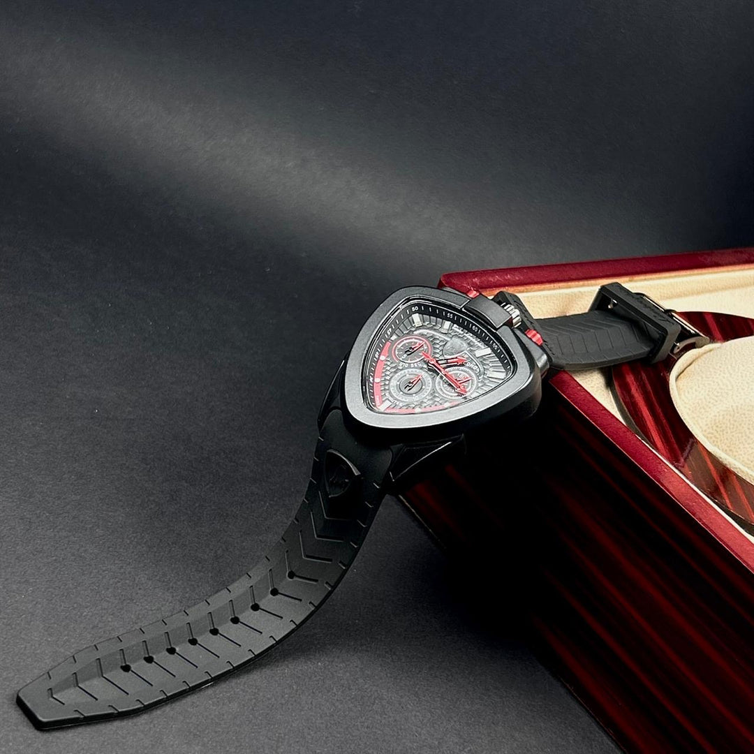 Tonino Lamborghini Spyder Chronograph – Black &amp; Red