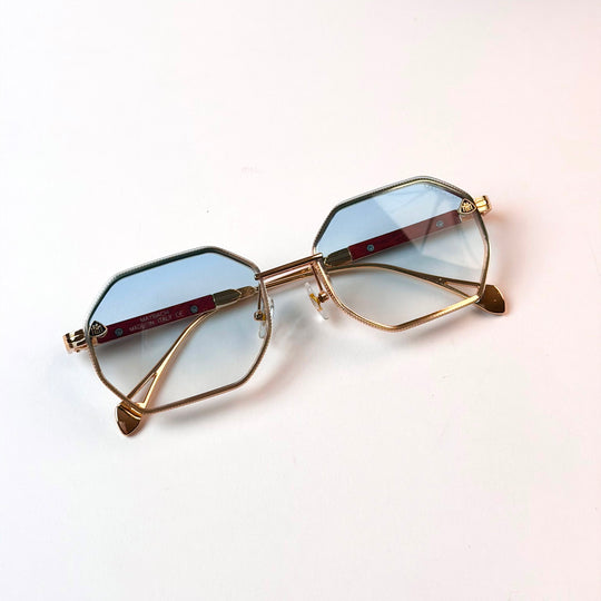 Maybach Octagonal – Rose Gold Blue Gradient