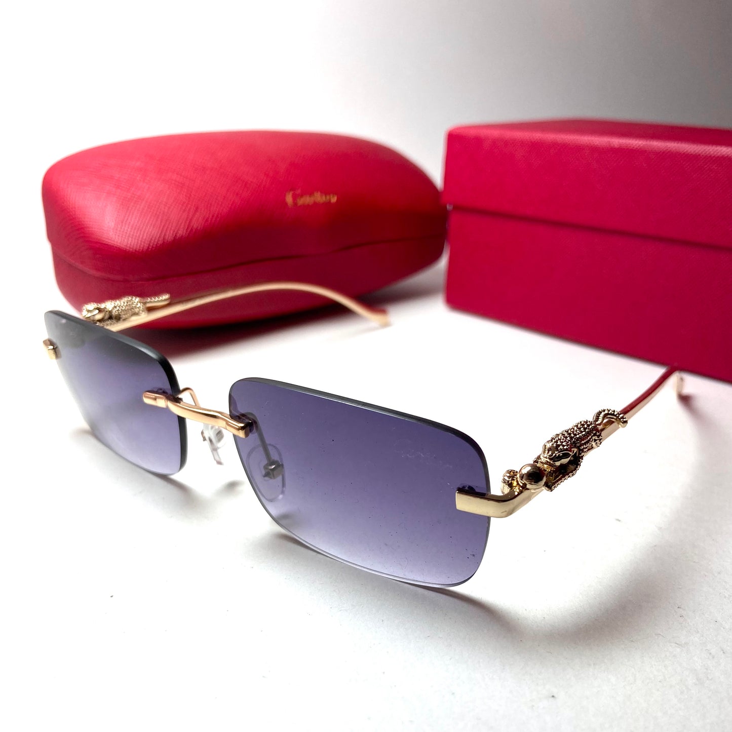 Cartier Rectangle Purple