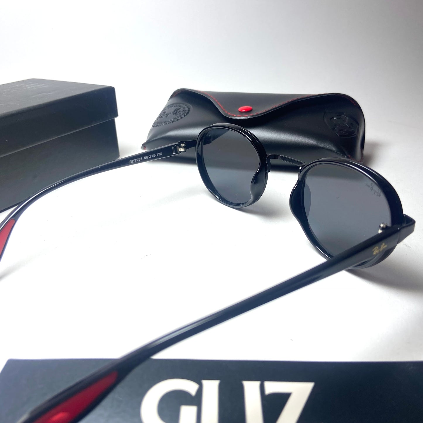 Ray Ban Round Scuderia Ferrari Black