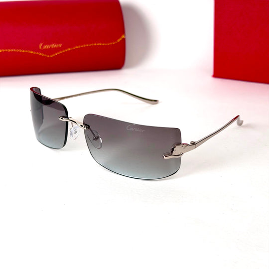 Panthère de Cartier Rimless – Smoke Grey Gradient