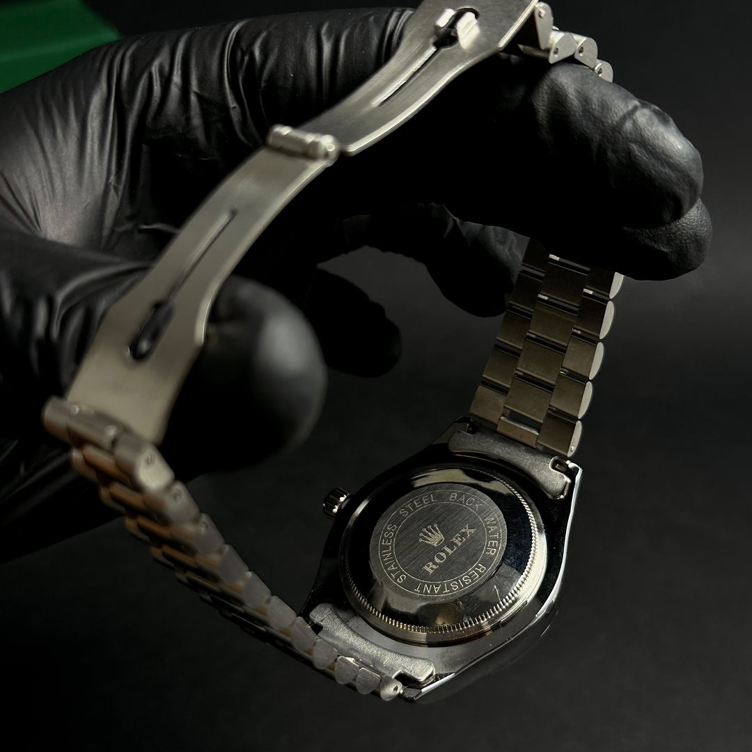 Rolex Day-Date For Him – Olive Green Dial &amp; Fluted Bezel