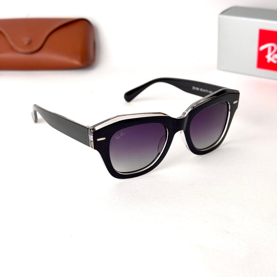Ray Ban Wayfarer – Black / Crystal Clear