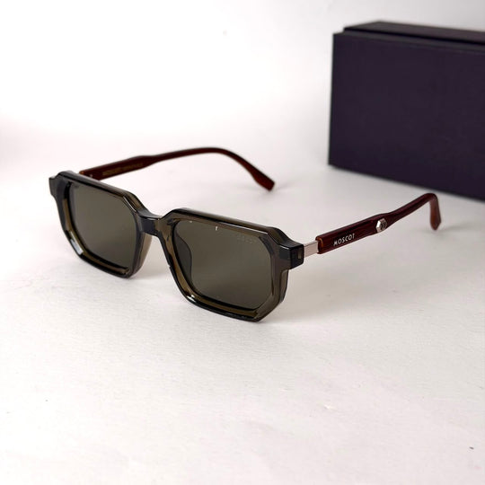 Moscot Square – Olive Green