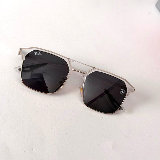 Ray Ban Scuderia Ferrari Hexa - Crystal Clear