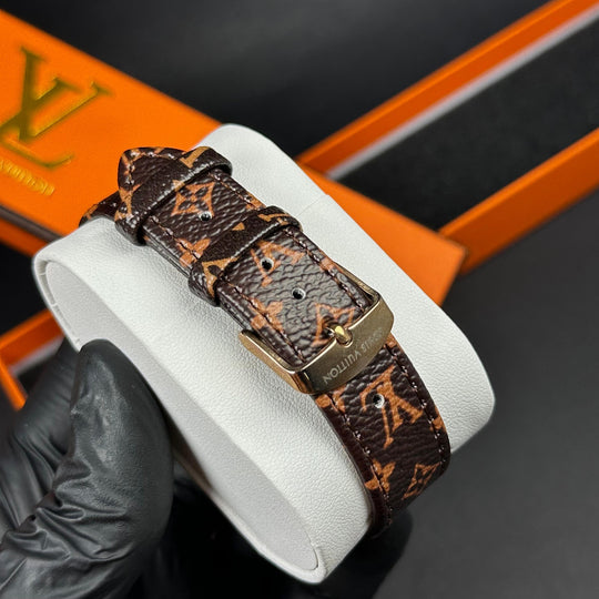 Louis Vuitton LV Crystal Round – Monogram Brown