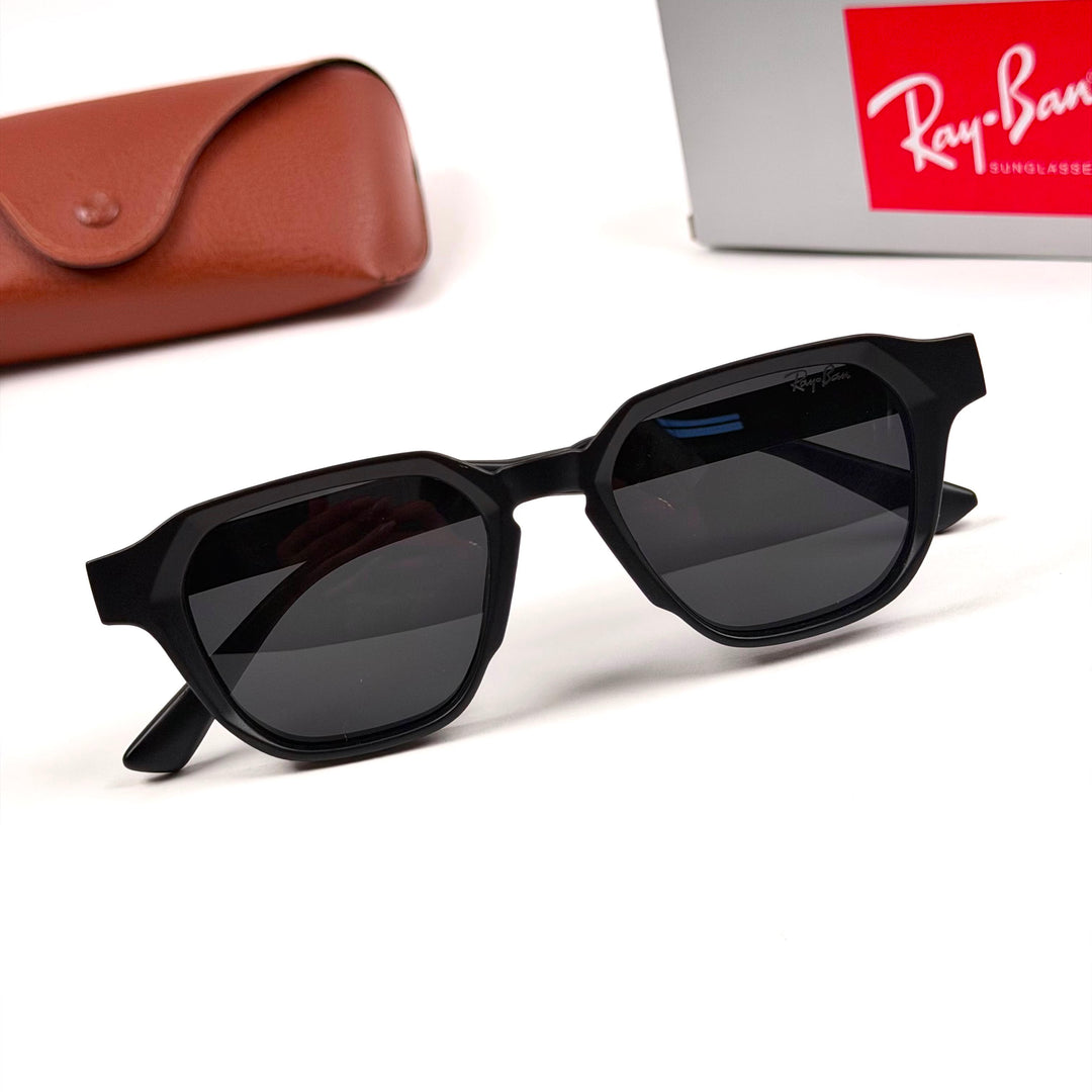 Ray Ban RB4361 Hexagonal – Black