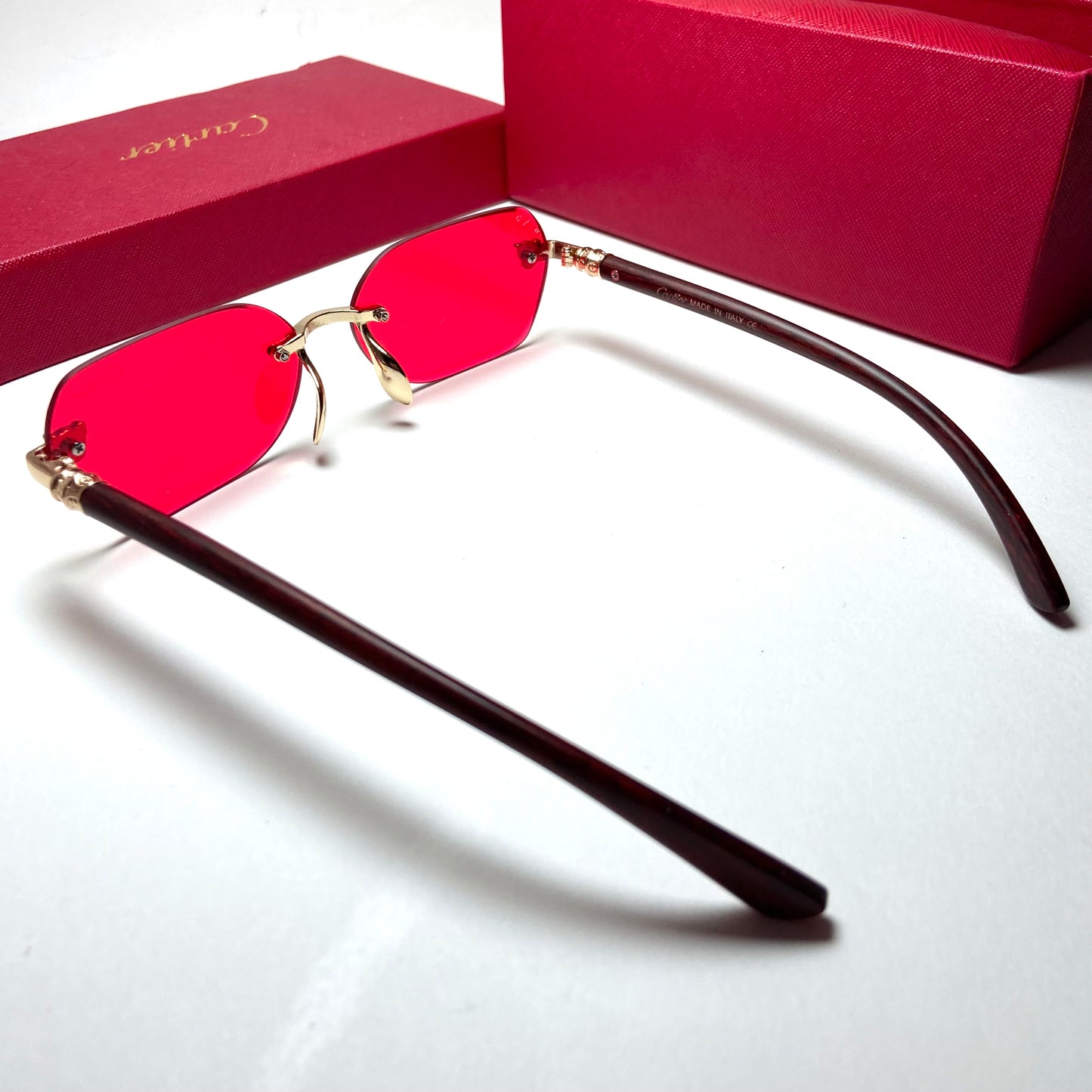 Cartier Wooden Red