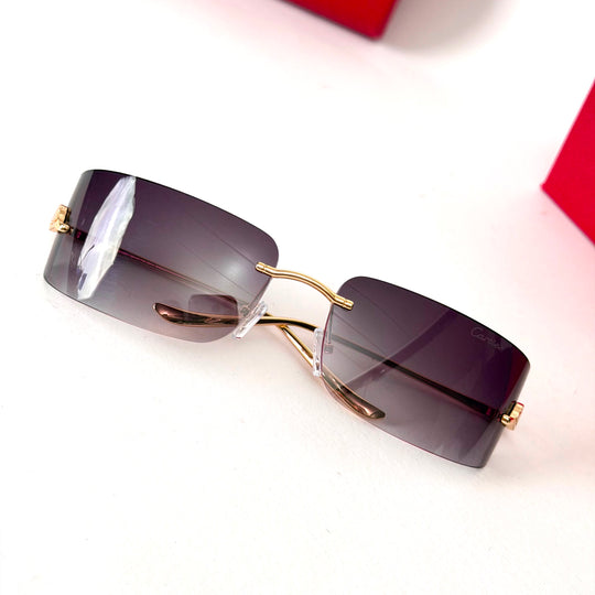 Panthère de Cartier Rimless – Smoke Purple Gradient