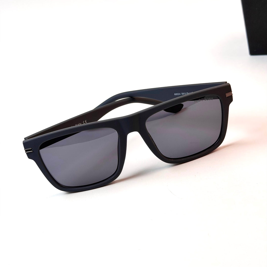 HUGO BOSS Rectangular Square – Navy Smoke