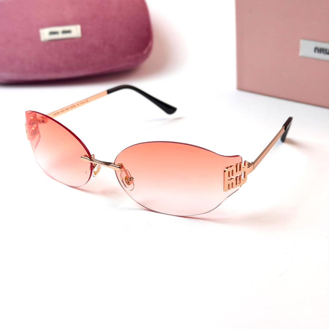 Miu Miu MU A51S – Rose Gold Pink
