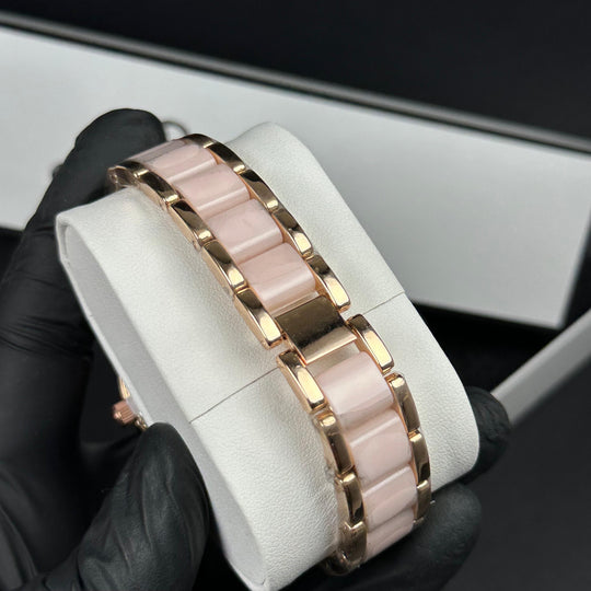 Chanel CC Crystal – Rose Gold Pink