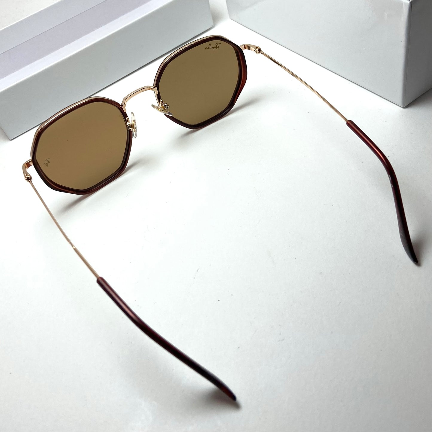 Ray Ban Double Edges Brown N