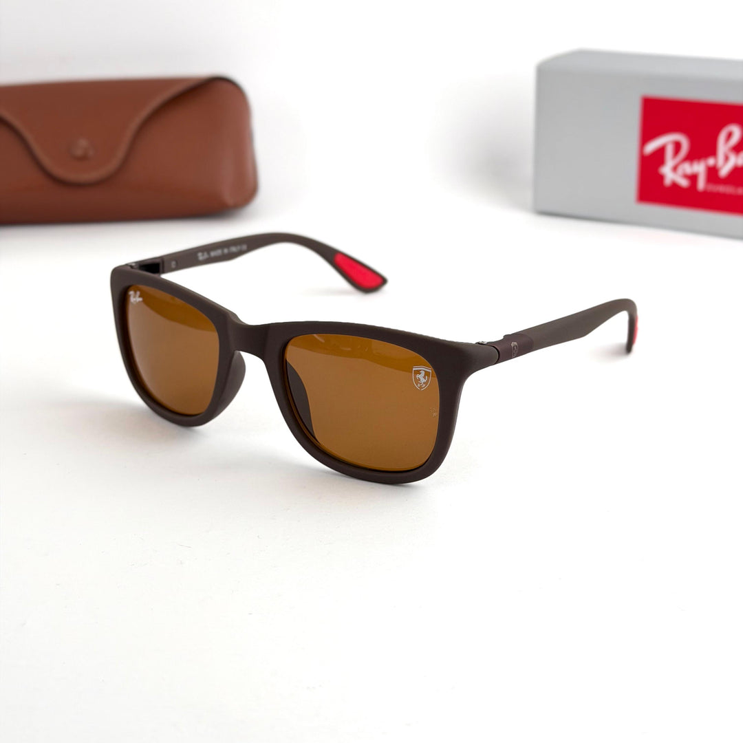 Ray Ban Scuderia Ferrari – Matte Brown