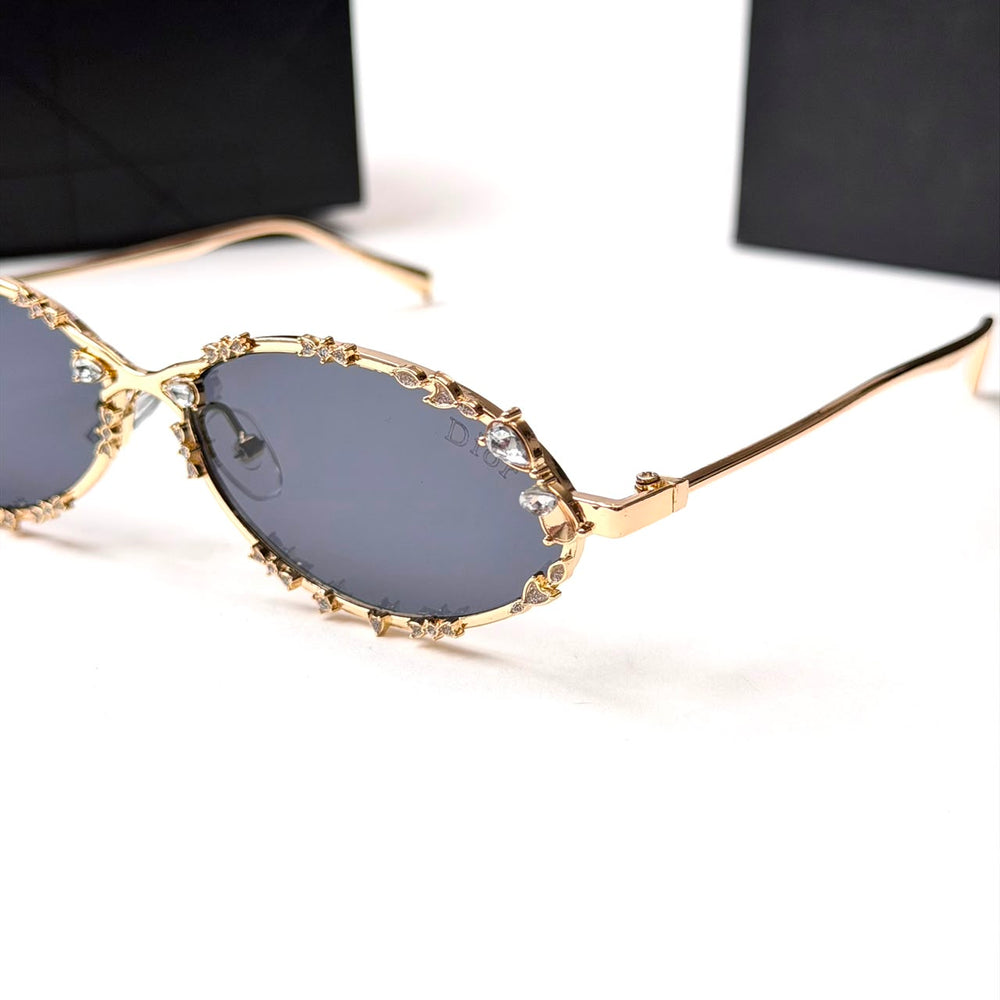 DIOR Crystal Oval – Gold Smoke