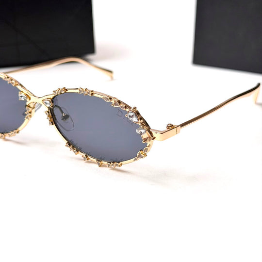 DIOR Crystal Oval – Gold Smoke