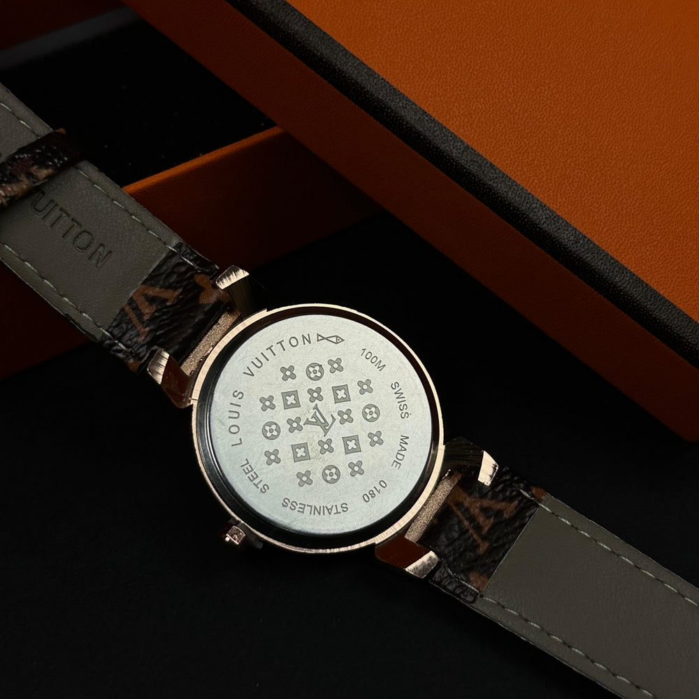 Louis Vuitton LV Crystal Round – Monogram Brown