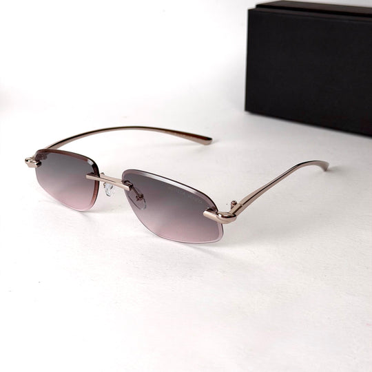 Bottega Veneta Rimless – Nude Pink