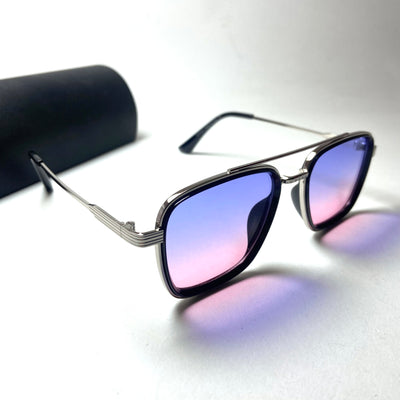 Gucci Square B80 - Blue & Pink