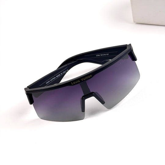 Louis Vuitton Sport Shield – Black Purple Smoke Gradient