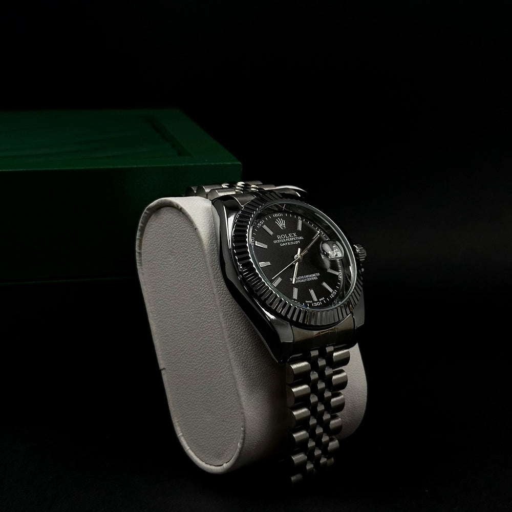 Rolex Datejust For Him – Black & Silver