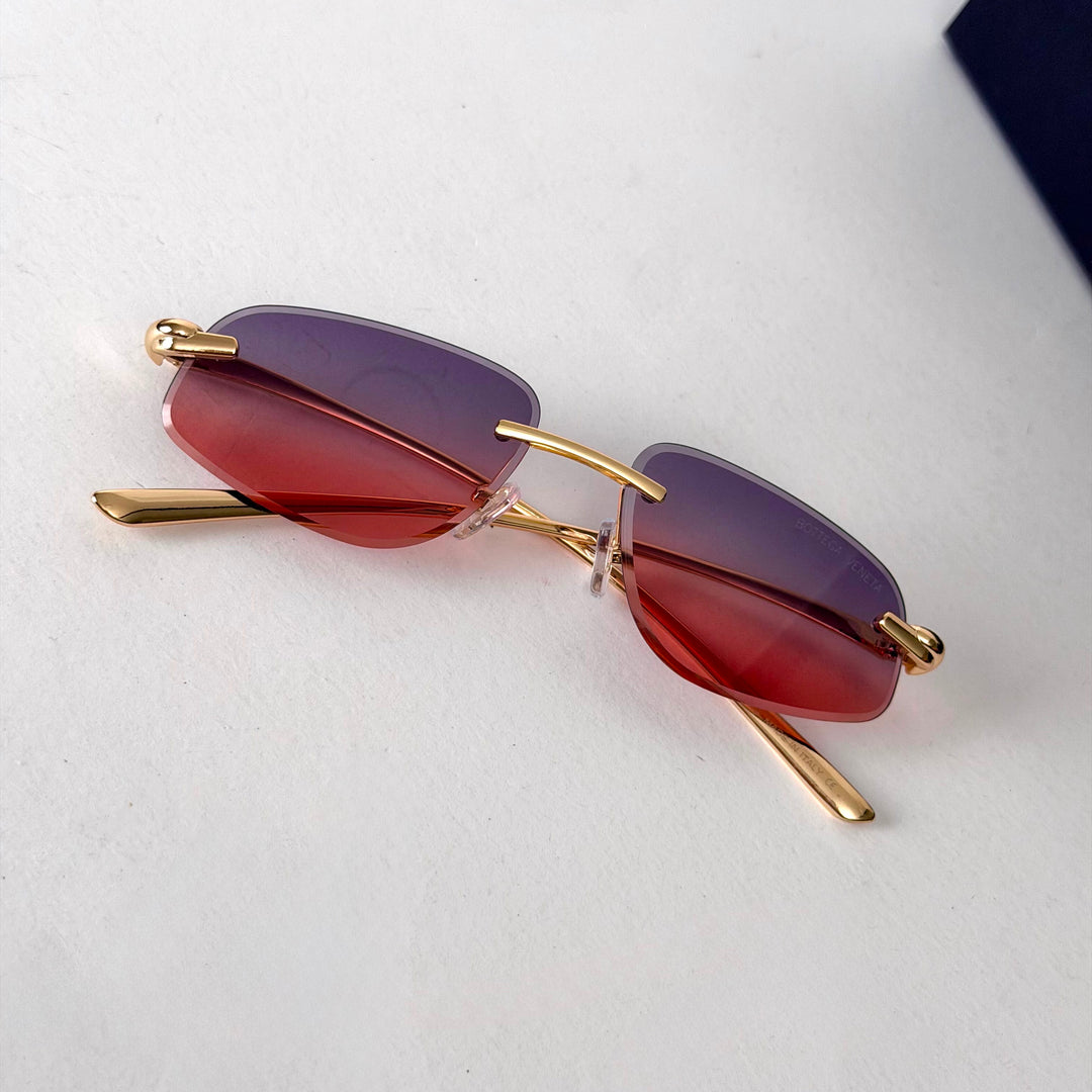 Bottega Veneta Rimless – Sunset Gradient