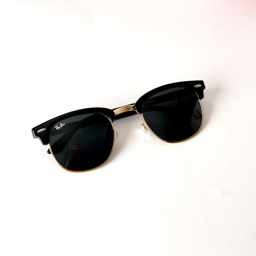 Ray Ban Clubmaster – Black / Dark Grey Lenses