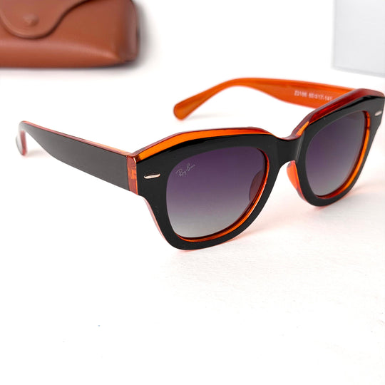 Ray Ban Wayfarer – Black / Amber